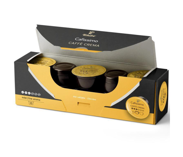 Tchibo  Kapsułki Cafissimo Caffe Crema Mild Aroma 10szt (464512) - 1328363 - zdjęcie 4